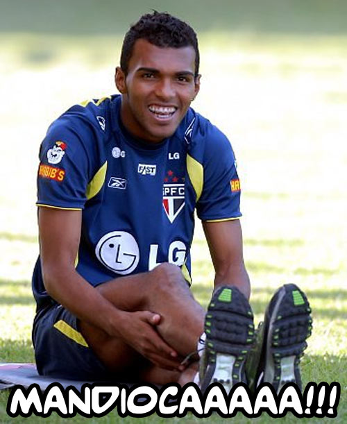 Richarlyson: “Mandioca!”