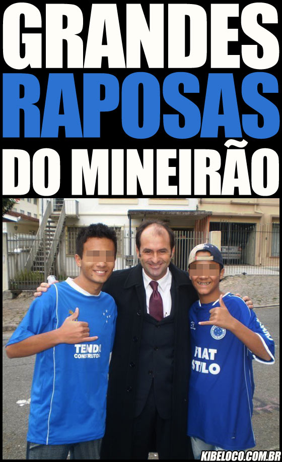 O árbitro Carlos Eugênio Simon com torcedores do Cruzeiro no Orkut.
