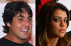 Bruno de Luca e Preta Gil. Eles pretendem emagrecer no ano novo. De novo.