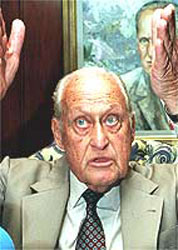 João Havelange, Presidente de Honra da Fifa.