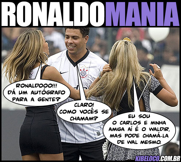 Ronaldo, Carlos e Wal.