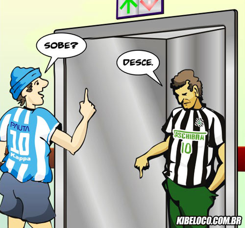 Mais um sobre e desce do cotidiano.