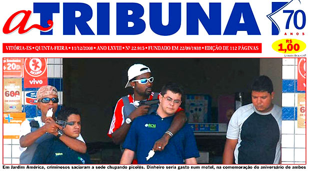 “Pô… sacanagem…”