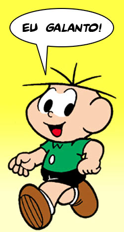 Taí o Cebolinha que não me deixa mentir.