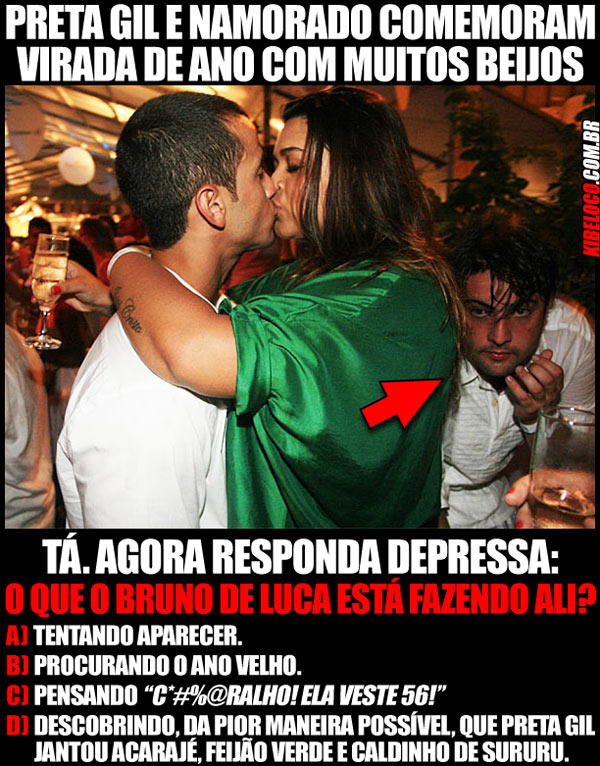 Bruno de Luca tem medo de fogos de artifício…