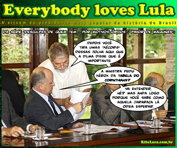 Deixa o homem trabalhar…