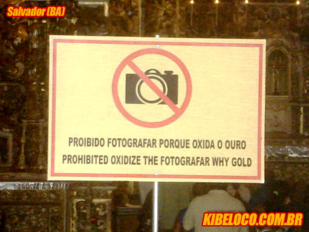 Praca 176 - “Prohibited Oxidize The Fotografar Why Gold”