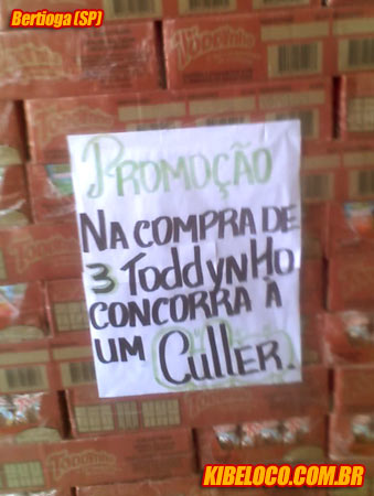 Praca 177 - “Culler” para Toddynho