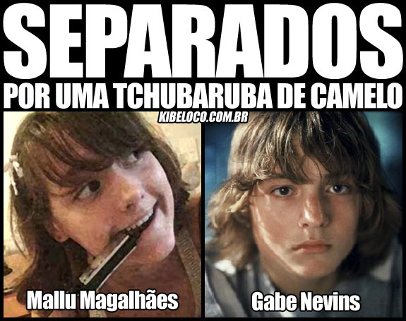 Separados por uma Tchubaruba de camelo: Mallu Magalhães e Gabe Nevins.