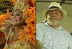 Susana Vieira e Lula. E você reclamando da Marisa, hein!