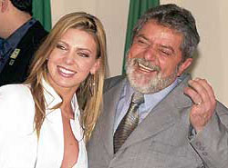 Lula e uma “gente loura de olhos azuis”.