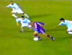 Ronaldo magro, direto do túnel do tempo.