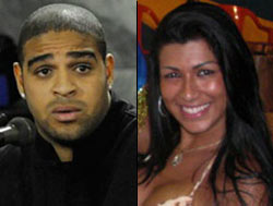 Adriano e Mulher Moranguinho: feitos um para o outro.