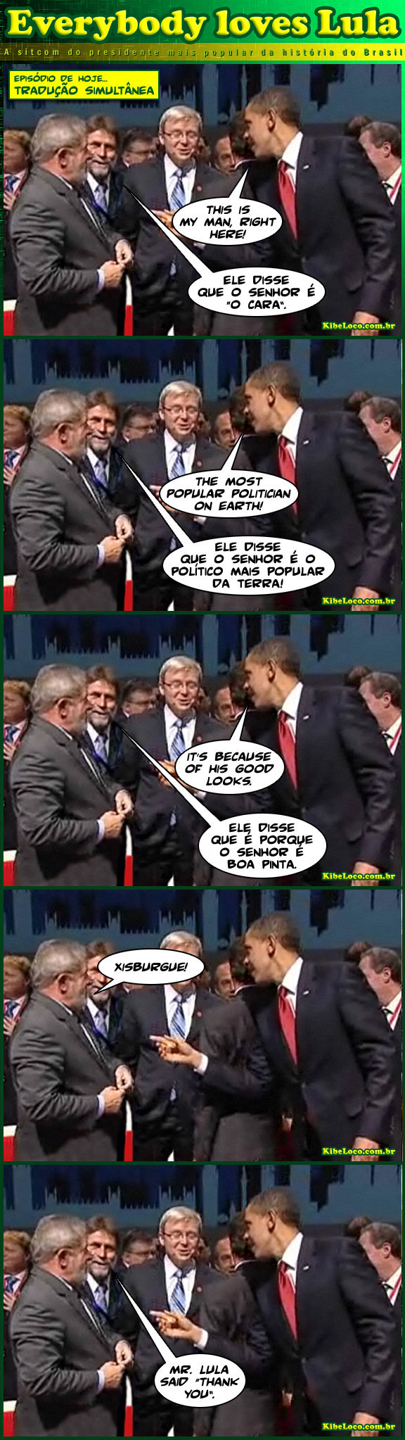 Os ufanistas acreditaram!