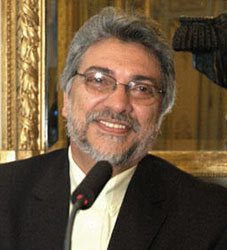 Fernando Lugo, pai do pequeno Djonny Uolker.