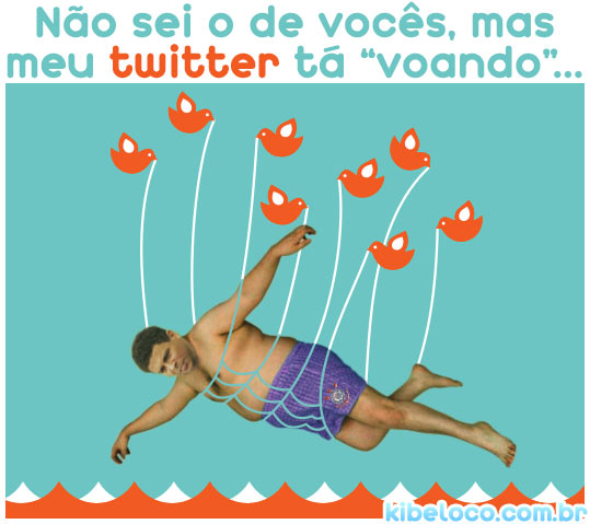 Meu Twitter tá “voando”!!!