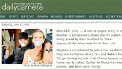 Não se pode nem usar a própria mangueira em paz?