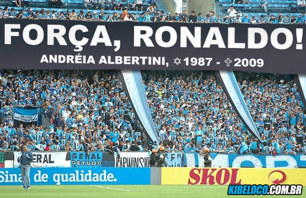 “Força, Ronaldo!”