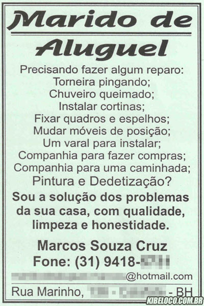 Marido de Aluguel