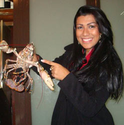 Moranguinho-e-lagosta