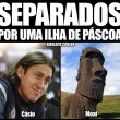 Separados por uma Ilha de Páscoa