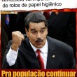Venezuela vai importar 50 milhões de rolos de papel higiênico.